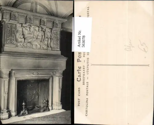 563078,Chateau du Pailly Haute Marne Cheminee Kamin Ofen Heizung