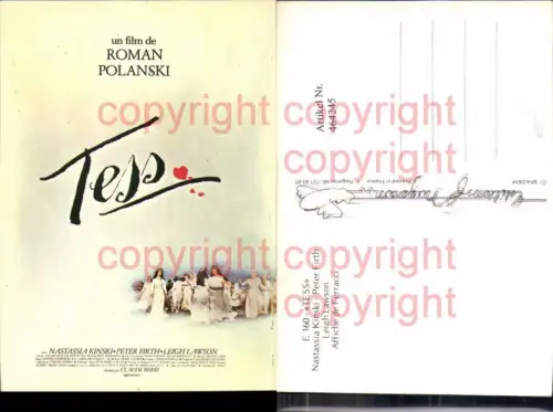 464245,Film Reklame Tess Roman Polanski Kinski Firth Lawson