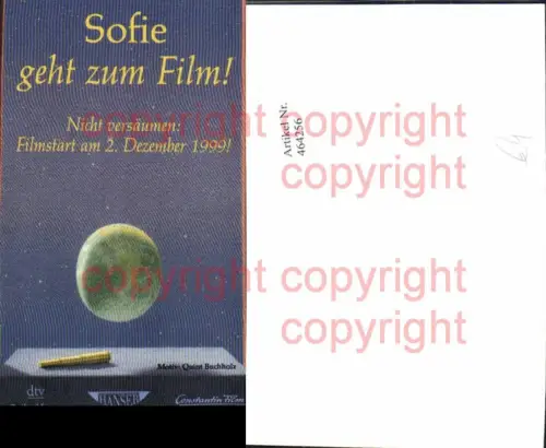 464256,Film Reklame Sofie geht zum Film