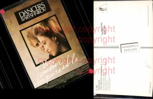 464260,Film Reklame Dancers Un Amour Impossible Herbert Ross Mikhail Baryshnikov Ferri