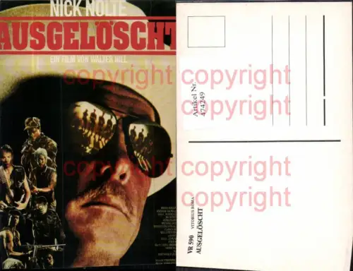 474249,Film Reklame Ausgelöscht Nick Nolte Walter Hill
