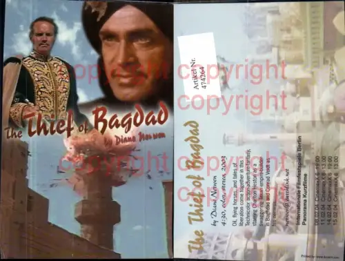 474264,Film Reklame The Thief of Badgad Diane Nerwen Panorama Kurzfilm