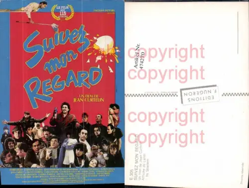 474270,Film Reklame Suivez Mon Regard Jean Curtelin Pierre Arditti Stephane Audran