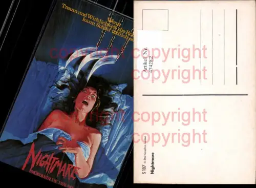 474282,Film Reklame Nightmare Mörderische Träume