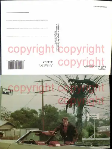 474292,Film Reklame Last Action Hero Arnold Schwarzenegger