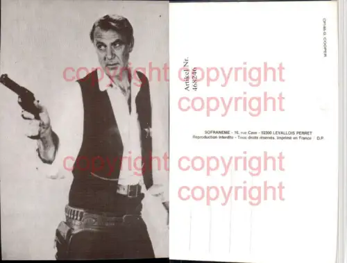 468246,Schauspieler Gary Cooper Filmszene Pistole