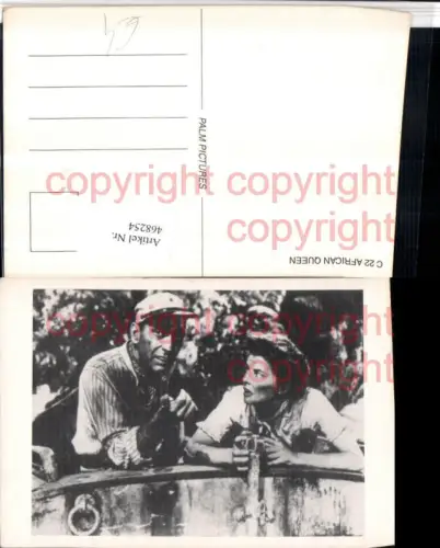 468254,Film African Queen Filmszene Humphrey Bogart Katharine Hepburn