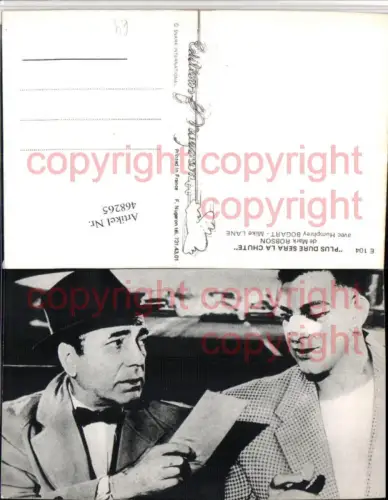 468265,Film Schmutziger Lorbeer Filmszene Humphrey Bogart Mike Lane Auto