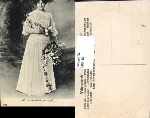 580410,Delia Mason London Opernsänger Oper