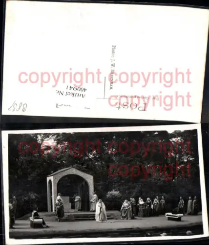 400941,Foto Ak Theaterszene Theater Freilufttheater Schauspieler