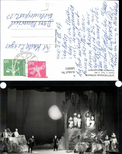 580001,Goetheanum Dornach Faust Goethe Walpurgisnacht Theaterszene Theater