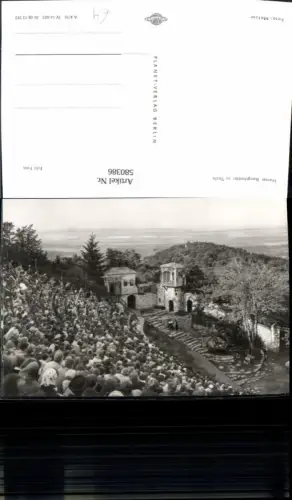 580386,Foto Ak Harzer Bergtheater Thale Theaterszene Theater