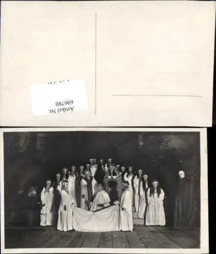 696780 Salzburg Jedermann Mysterienspiel 1936 Theater Schauspieler