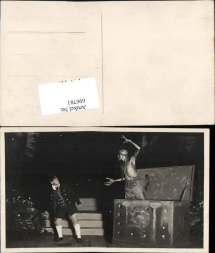 696781 Salzburg Jedermann Mysterienspiel 1936 Theater Schauspieler