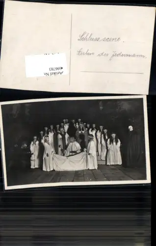 696783 Salzburg Jedermann Mysterienspiel 1936 Theater Schauspieler