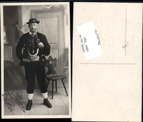 696785 Salzburg Jedermann Mysterienspiel 1936 Theater Schauspieler Franz Abson Unterschrift