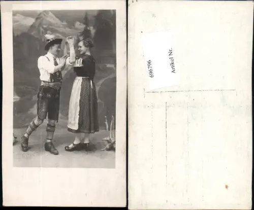 696796 Salzburg Jedermann Mysterienspiel 1936 Theater Schauspieler