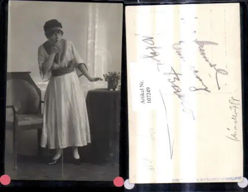 107249,Foto Ak Frau Theater Musik Olga Barco Graz