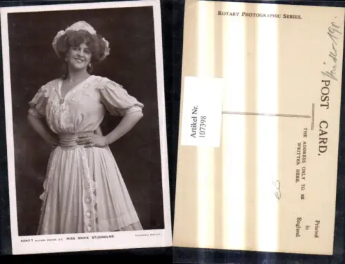 107398,Theater Musik Marie Studholme
