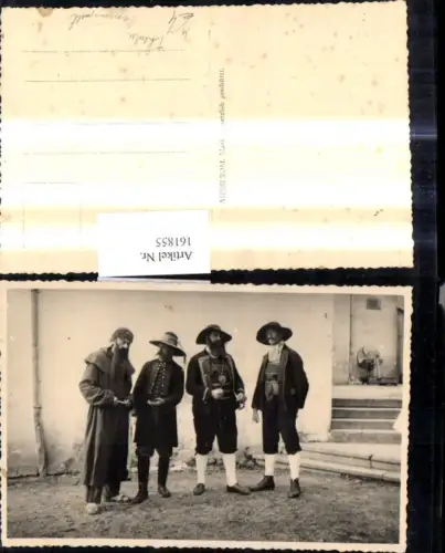 161855,Foto Ak Theater Passionsspiele Männer Kostüme