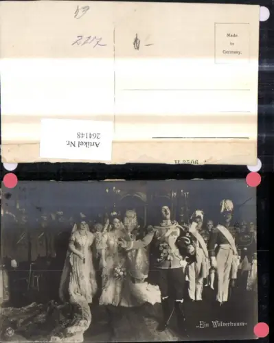 264148,Foto Ak Ein Walzertraum Szene Sänger Kostüme Theater Musik