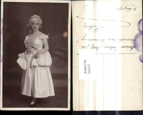 264157,Foto Ak Mädchen Frau Kostüm 1924 Theater Musik pub H. Katzer Wien