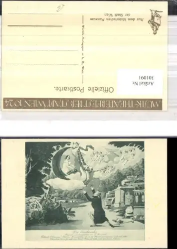 301091,Künstler Ak Musik Theater Fest Wien 1924 Der Verschwender