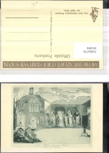 301094,Künstler Ak Musik Theater Fest Wien 1924 Der Müller u. sein Kind