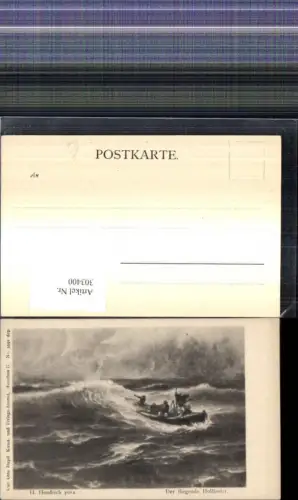303400,Künstler Ak H. Hendrich Der fliegende Holländer Theater Musik pub Carl Otto Hayd 3592