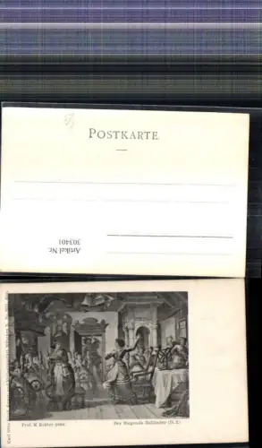 303401,Künstler Ak M. Echter Der fliegende Holländer II/2 Theater Musik pub Carl Otto Hayd 3217