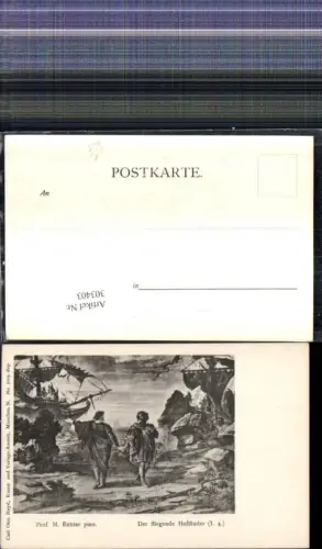 303403,Künstler Ak M. Echter Der fliegende Holländer I/4 Theater Musik pub Carl Otto Hayd 3209
