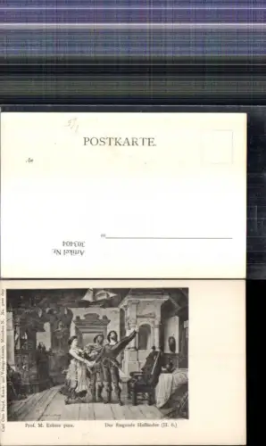 303404,Künstler Ak M. Echter Der fliegende Holländer II/6 Theater Musik pub Carl Otto Hayd 3200