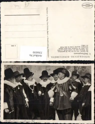 336050,Theater Musik Stadthauptmann Kinderzeche Dinkelsbühl