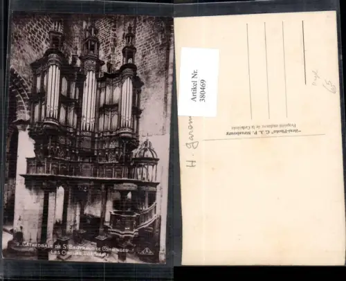 380469,Cathedrale de S. Bertrand de Comminges Les Orgues Orgel Theater Musik