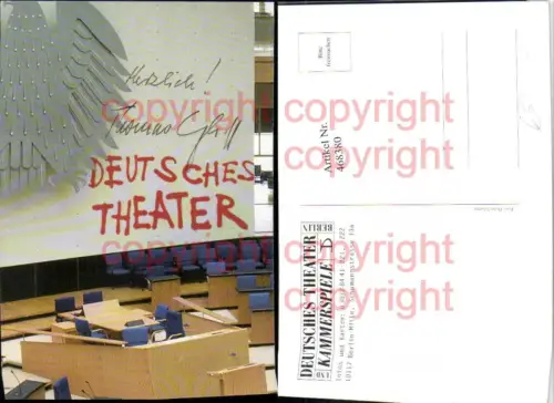 468380,Reklame Deutsches Theater Kammerspiel Berlin