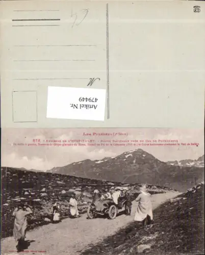 479449,L Hospitalet Col de Puymaurens Automobil Oldtimer Auto PKW