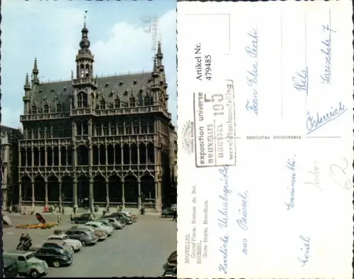 479485,Brüssel Gote Markt Broodhuis Parkplatz Auto PKW