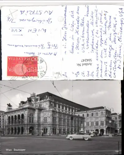 504247,Wien Staatsoper Gebäude Auto