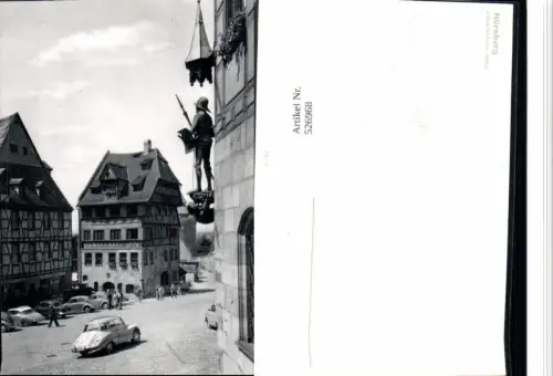 526968,Oldtimer Auto VW Käfer Nürnberg Albrecht Dürer haus