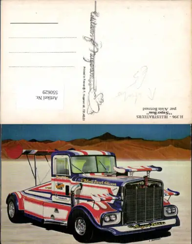 550629,Oldtimer Auto PKW Automobil Super Boss Alain Bertrand