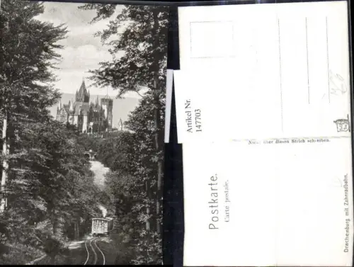 147703,Drachenburg m. Zahnradbahn Königswinter
