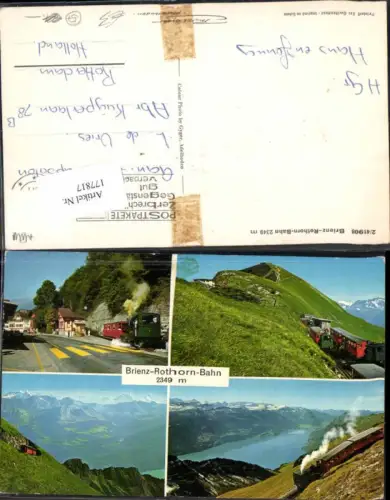 177817,Zahnradbahn Brienz Rothorn Bahn Adelboden
