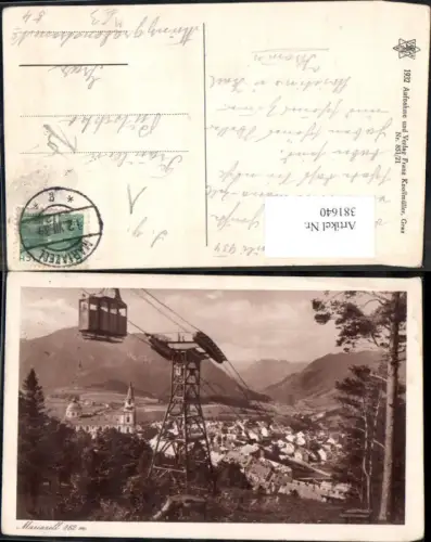 381640,Seilbahn Mariazell Gondel 1 Turmstütze 1