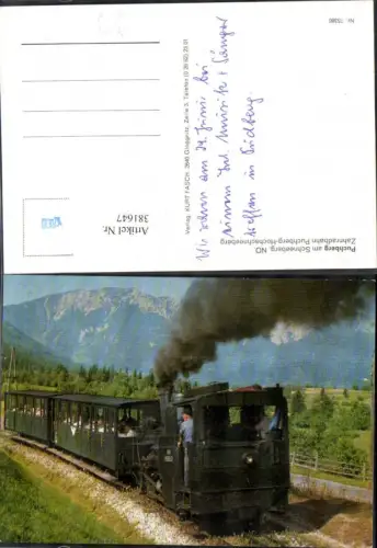 381647,Bergbahn Zahnradbahn Puchberg-Hochschneeberg Puchberg a. Schneeberg