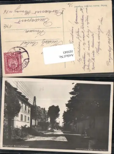 105043,Pragerhof Bahnhofstrasse 1918 Pragersko 1918