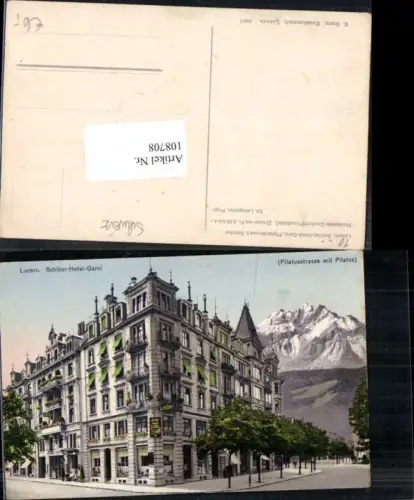 108708,Luzern Schiller Hotel Garni Bahnhof Pilatusstrasse