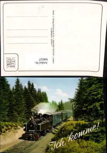 648327,Dampflok Zug Eisenbahn Ich komme