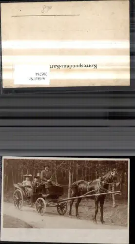 205784,Pferdekutsche Kutsche m. Personen