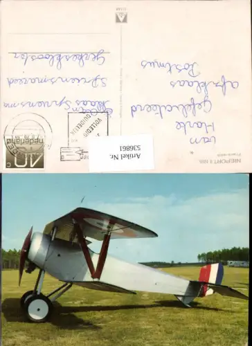 536861,Aviaktik Flugzeug Nieport II 1915