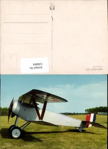 536894,Aviaktik Flugzeug Nieport II 1915